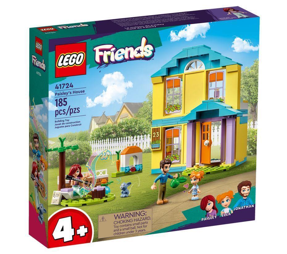 lego lego friends 41724 la casa di paisley