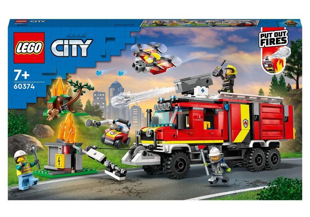 lego lego city 60374 autopompa vigili del fuoco