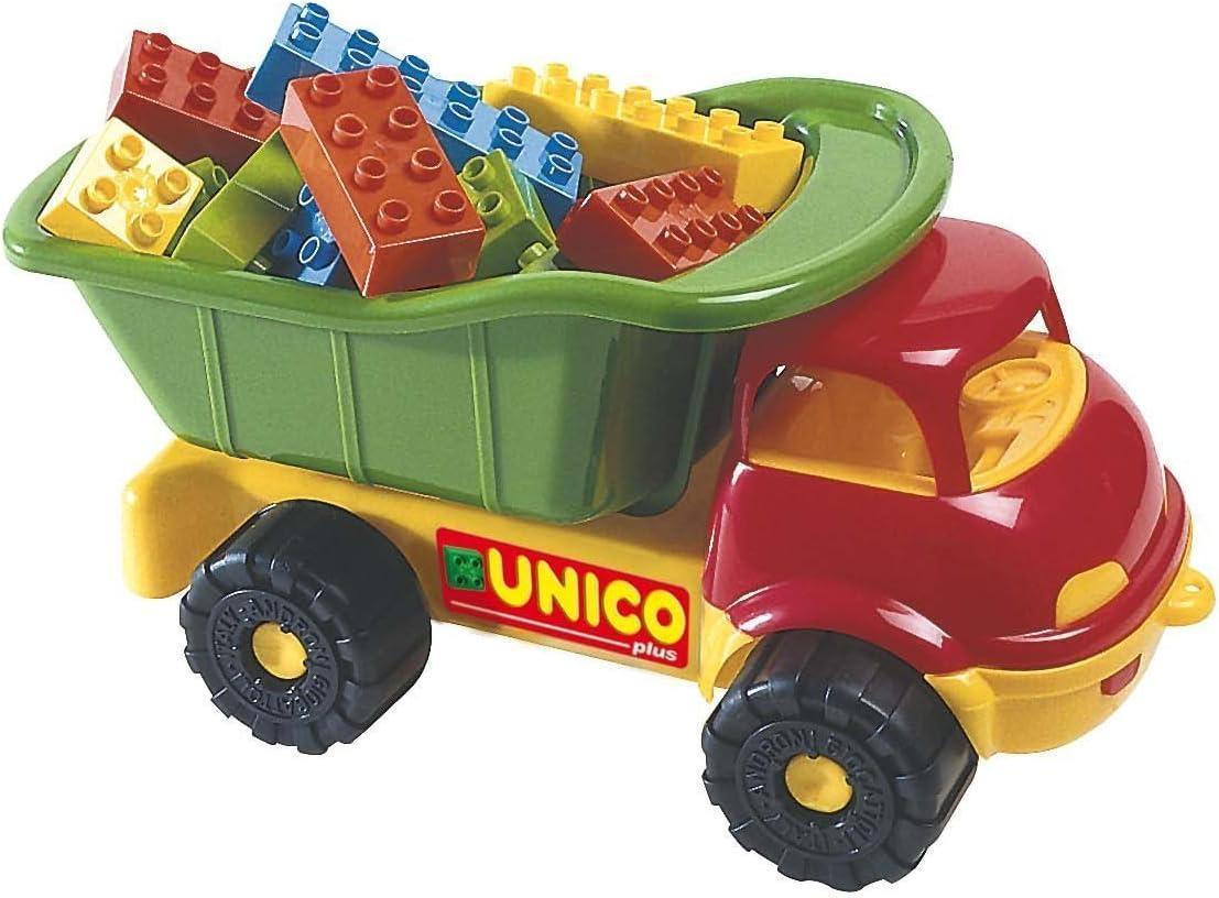 androni giocattoli unicoplus camion con mattoncini