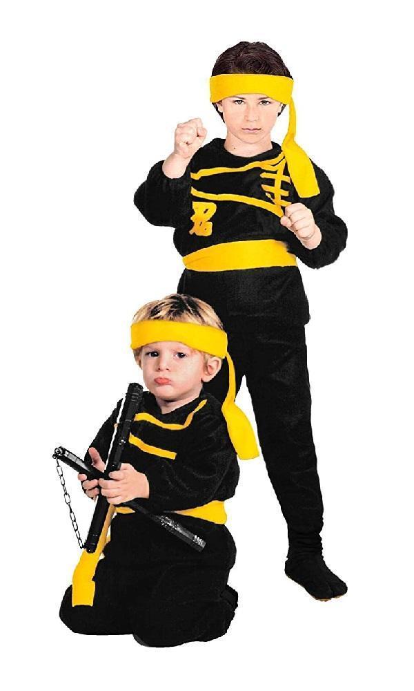 widmann costume ninja taglia 2/3 anni