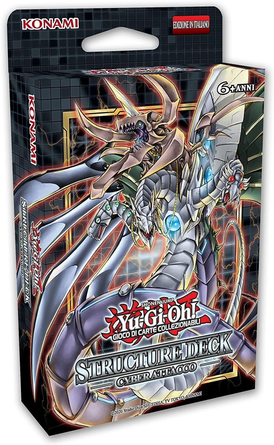 gamevision yu-gi-oh! structure deck cyber attacco