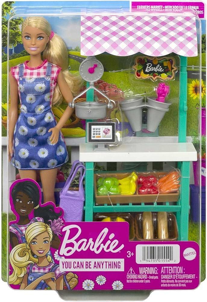 mattel barbie mercato frutta
