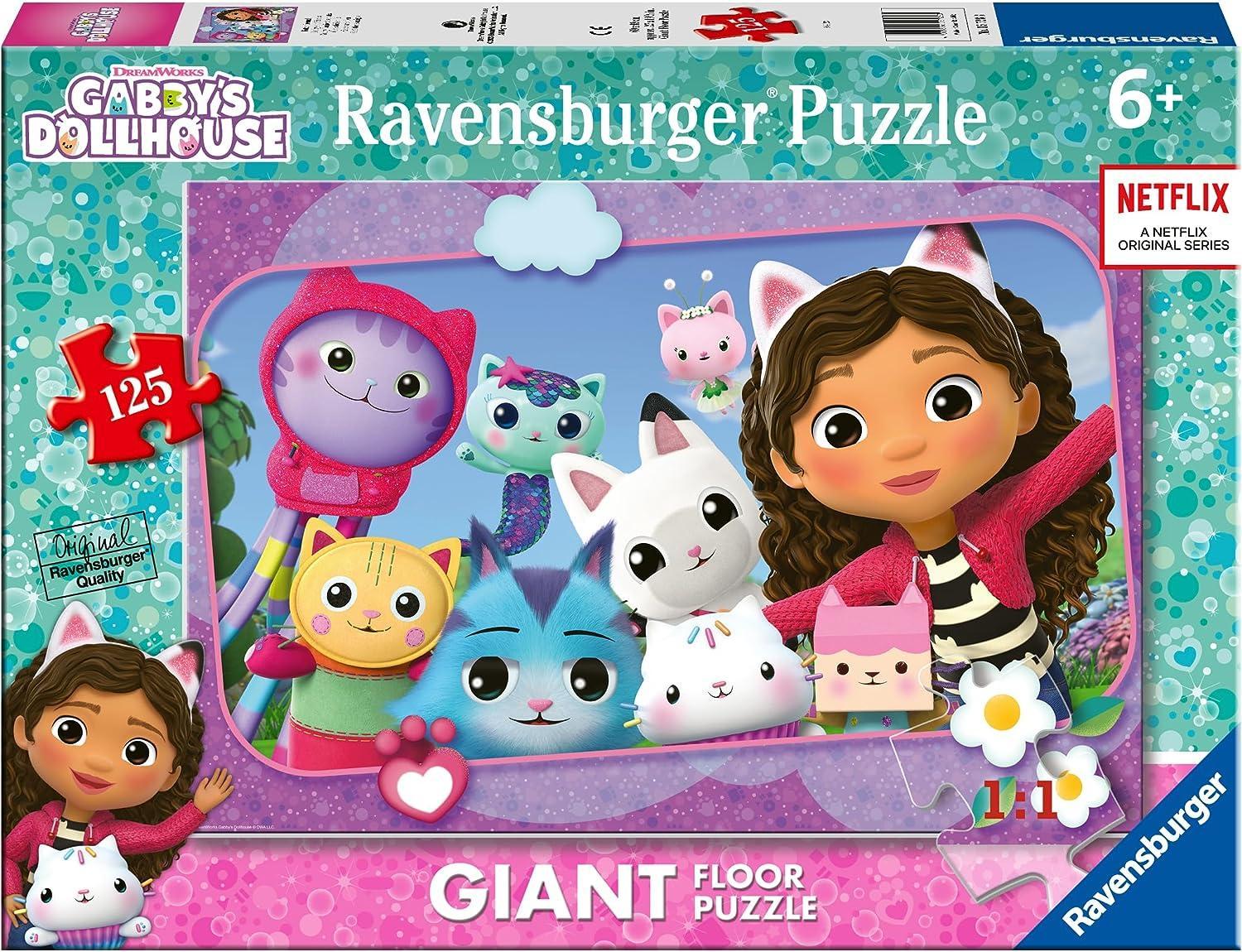 ravensburger puzzle 125pz giant gabby s dollhouse