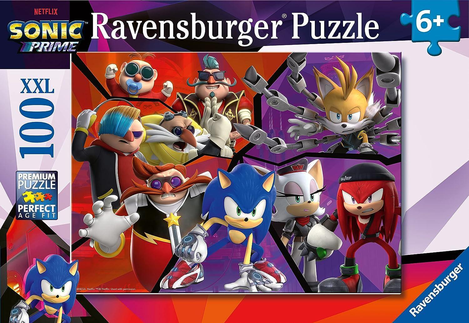 ravensburger puzzle 100pz sonic