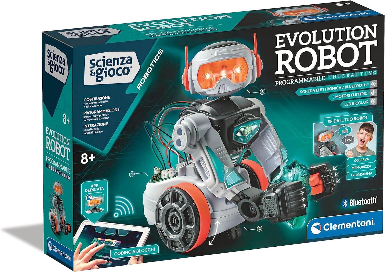 clementoni evolution robot scienza e gioco