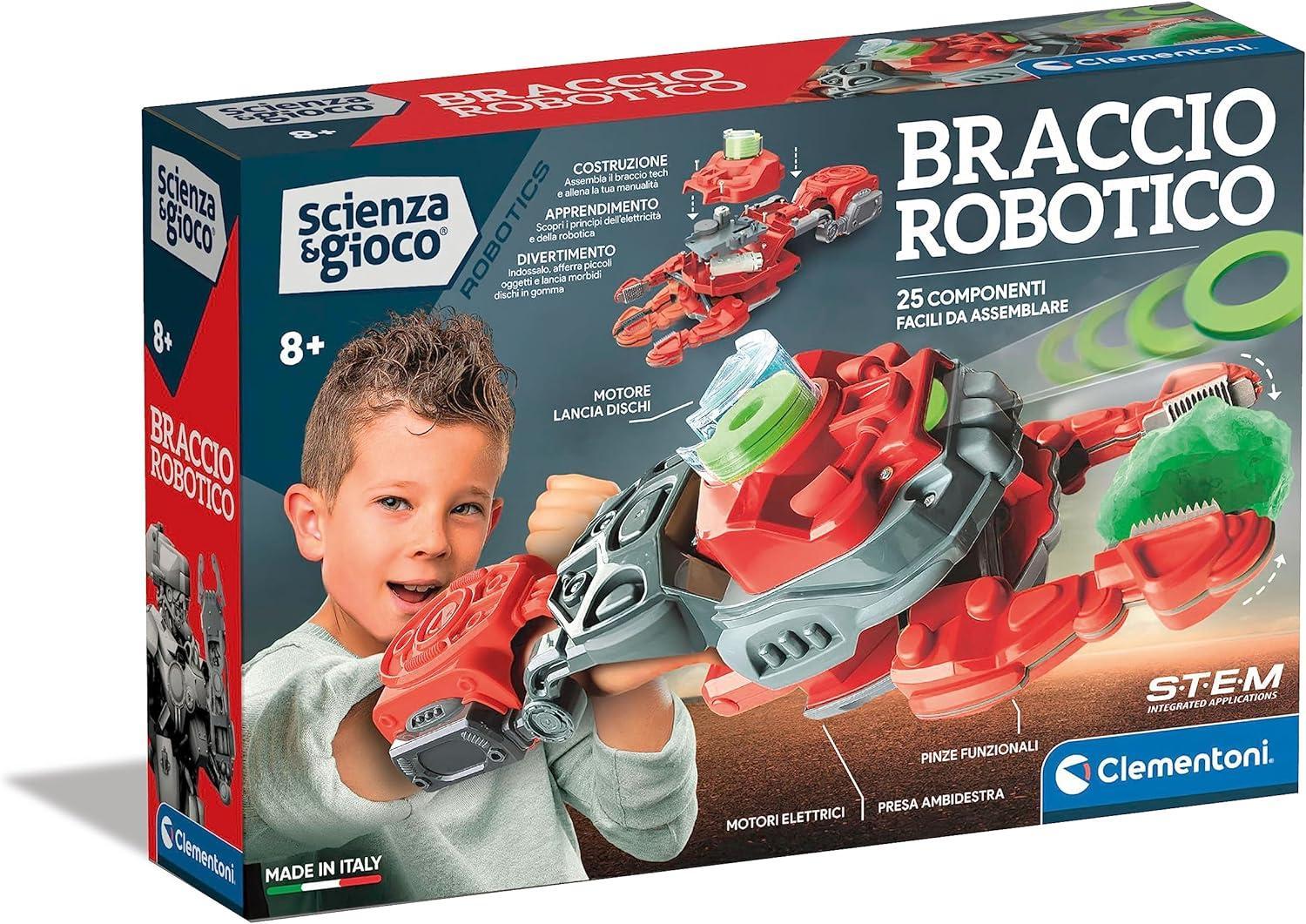 clementoni braccio robotico scienza e gioco