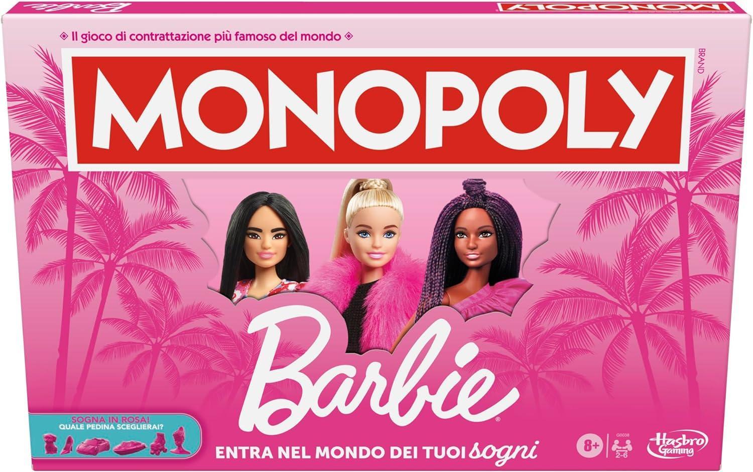 hasbro monopoly barbie