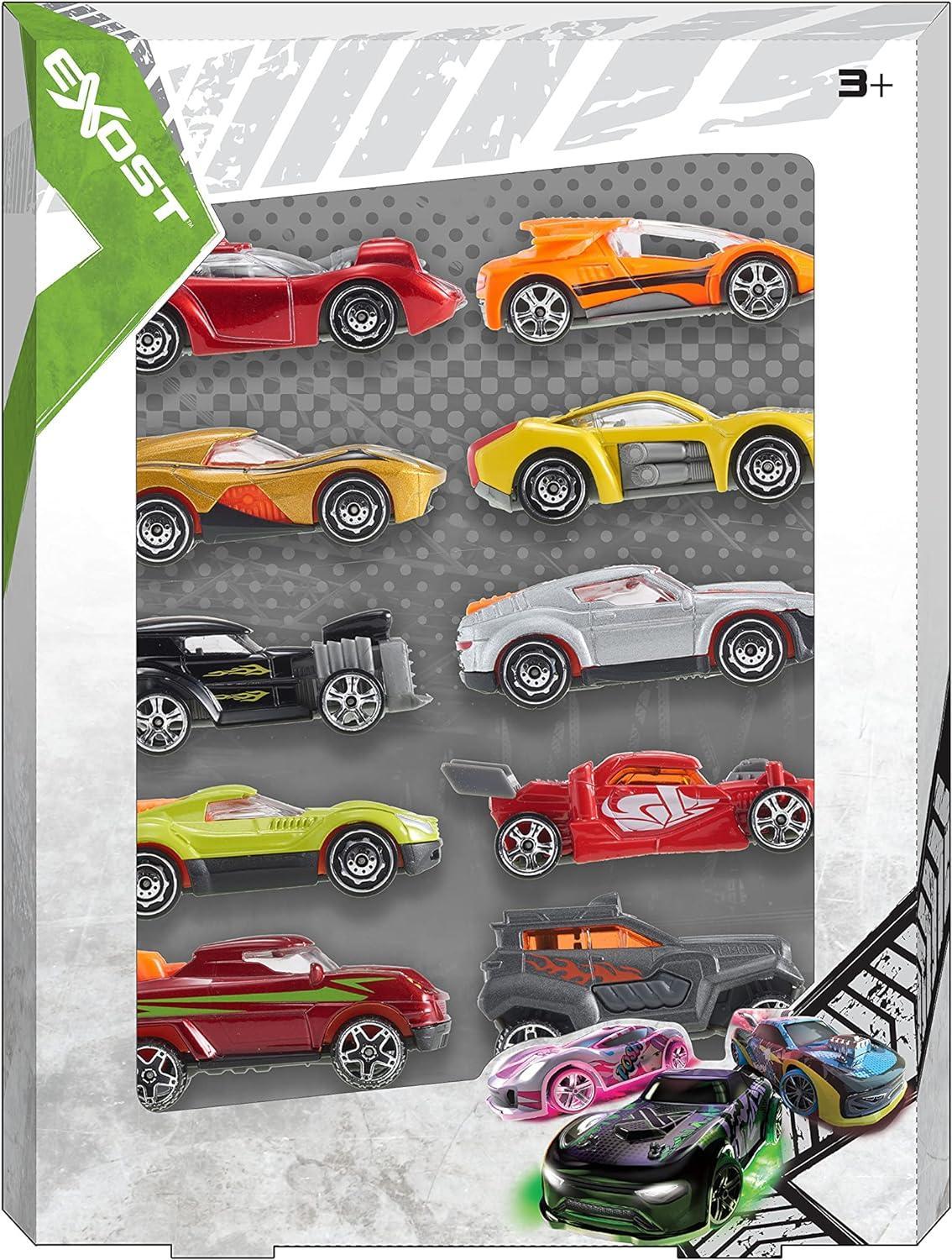 rocco giocattoli exost 10 veicoli metallo