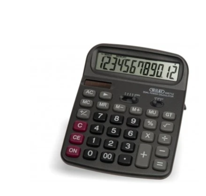 wiler calcolatrice tavolo 12 cifre