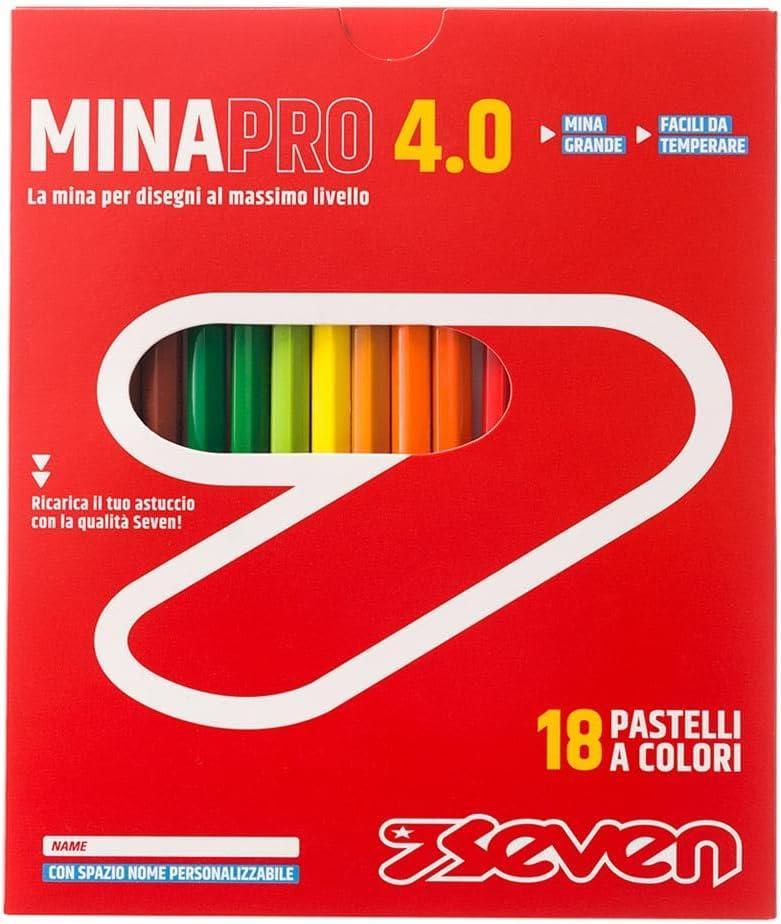 seven pastelli minapro 18pz seven 4.0