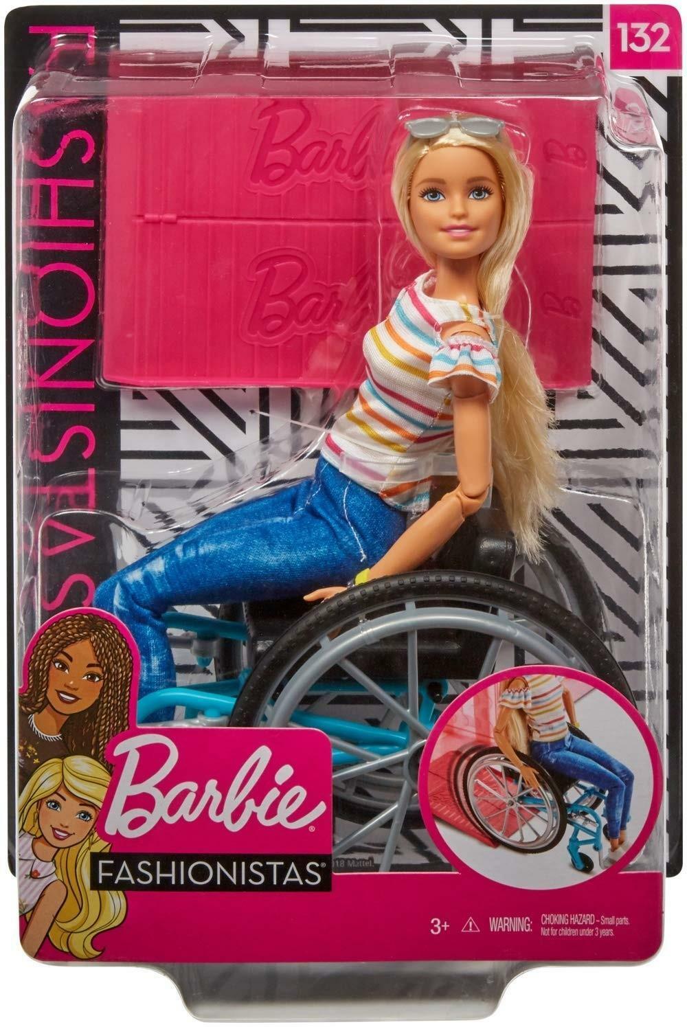 mattel mattel barbie sedia a rotelle