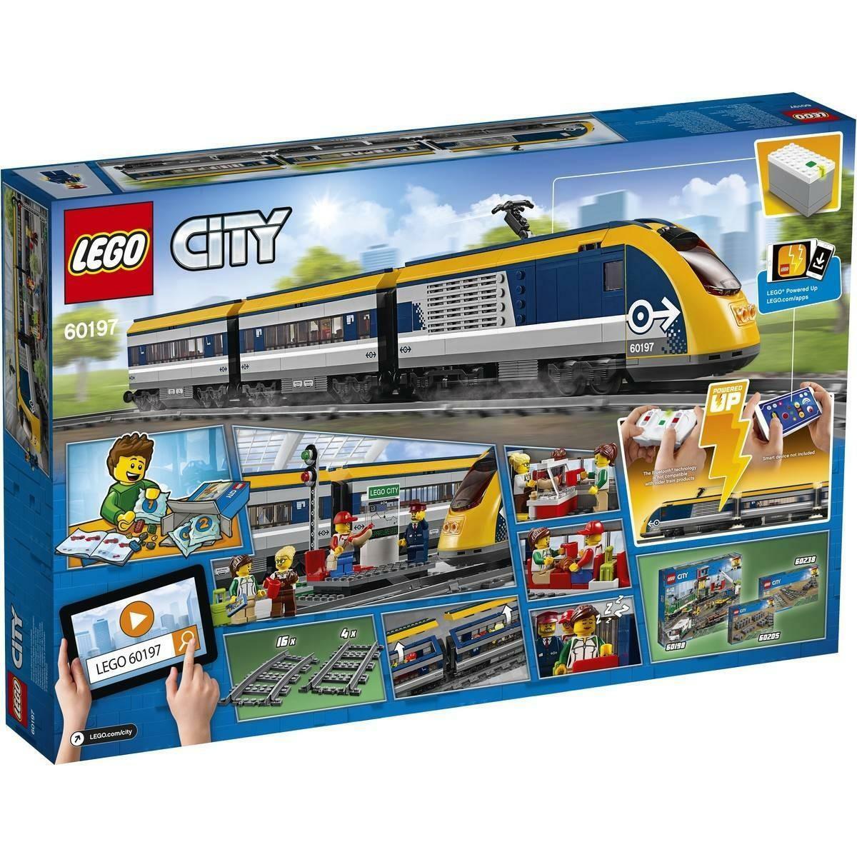 lego lego city 60197 - treno passeggeri