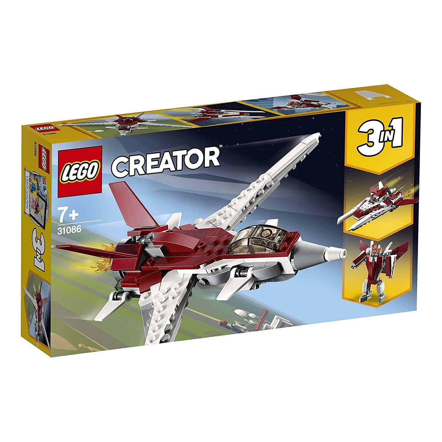 lego lego creator 31086 - aereo futuristico