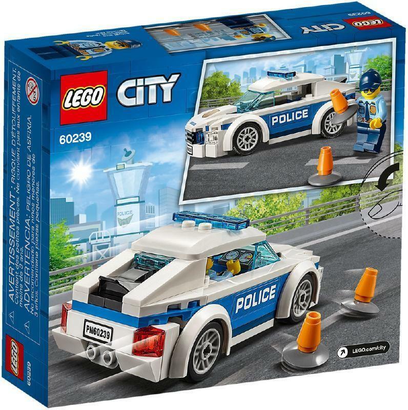 lego lego city 60239 - auto di pattuglia della polizia