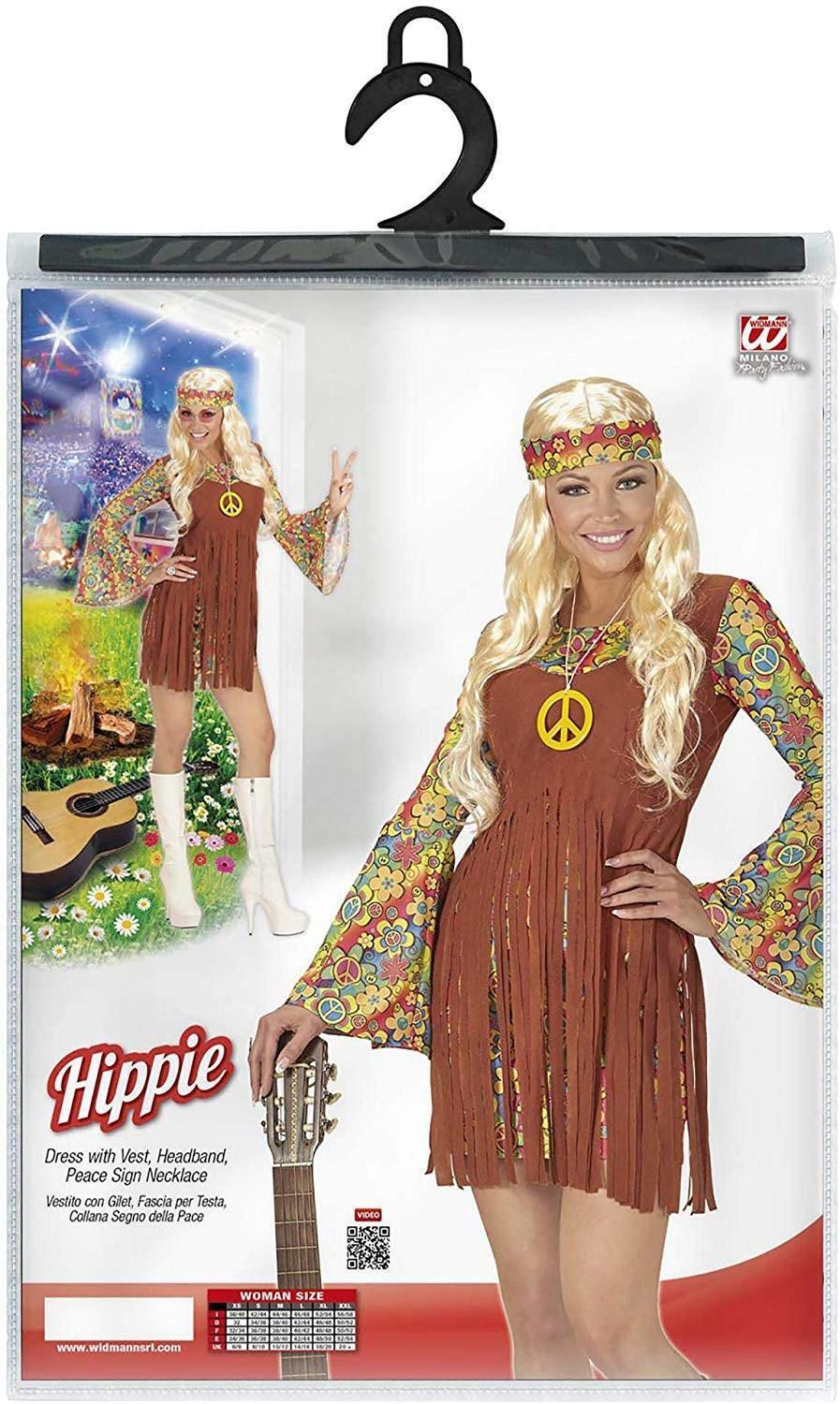 widmann costume hippie - taglia m