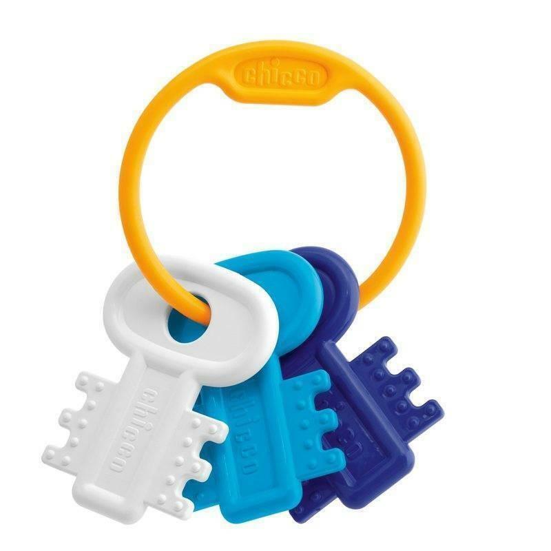 chicco gioco trillino chiavi colorate (blu)