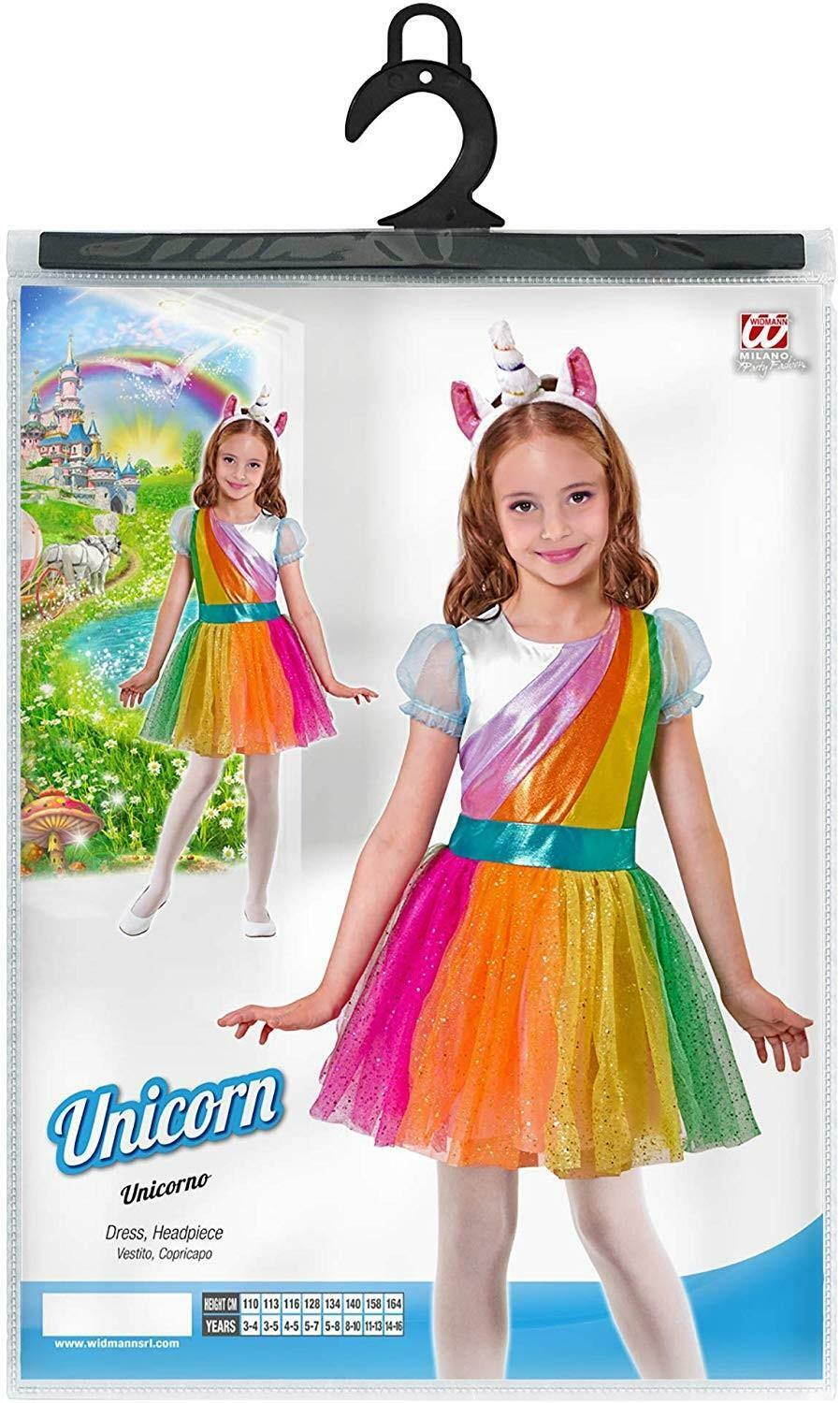 widmann costume unicorno taglia 11/13 anni