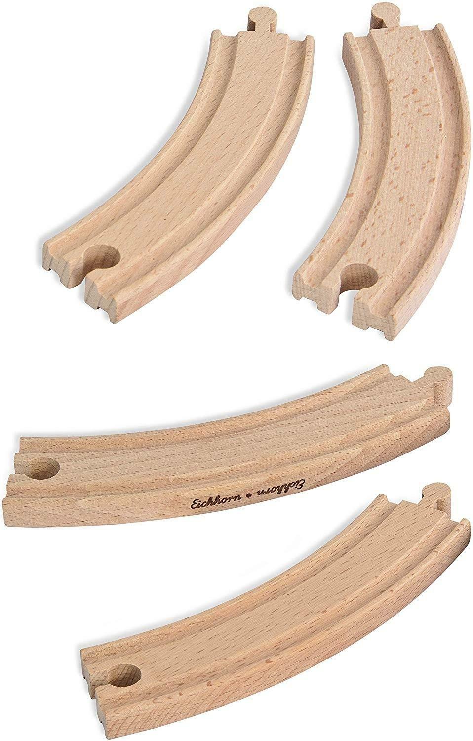 simba binari curvi in legno 4 pezzi