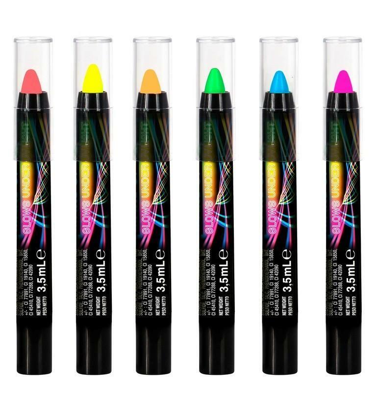 widmann widmann set make-up 6 matite neon uv
