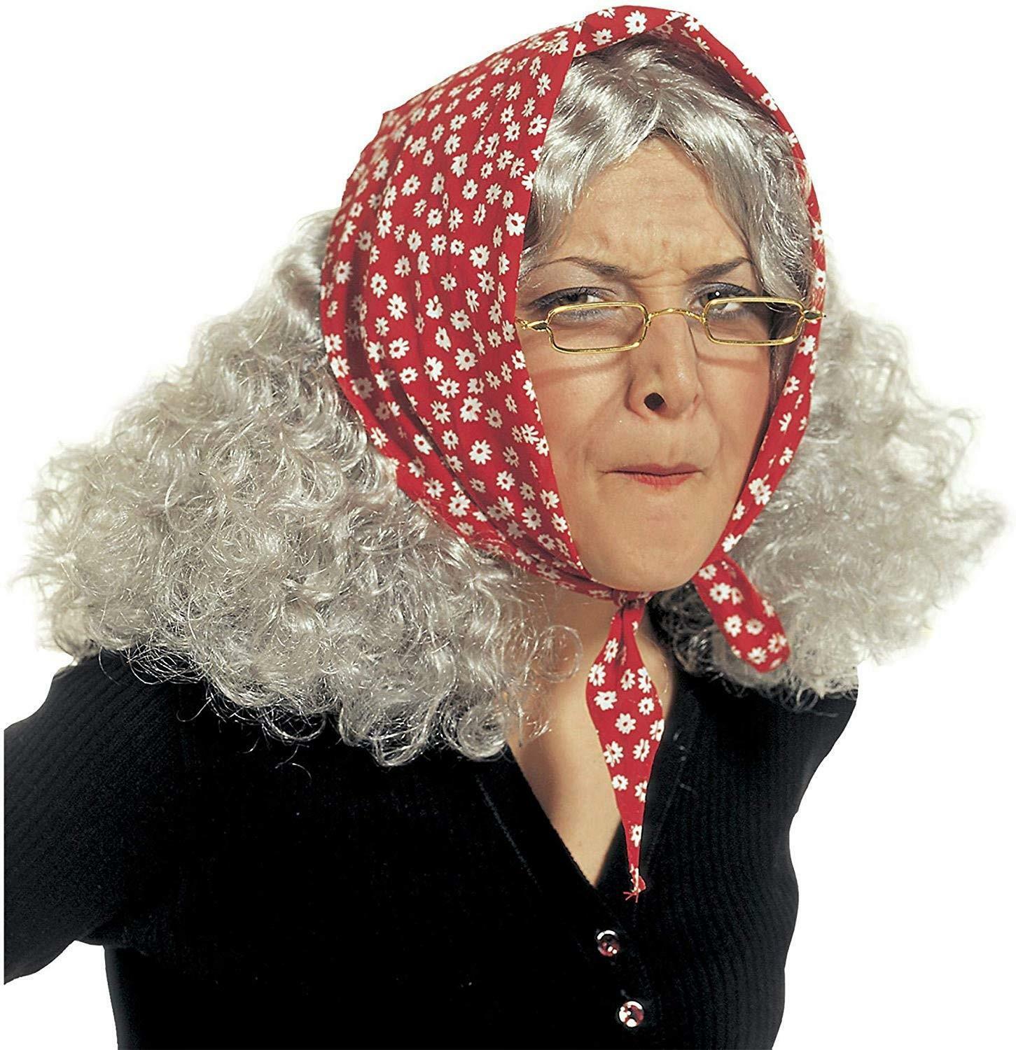 widmann parrucca befana con foulard