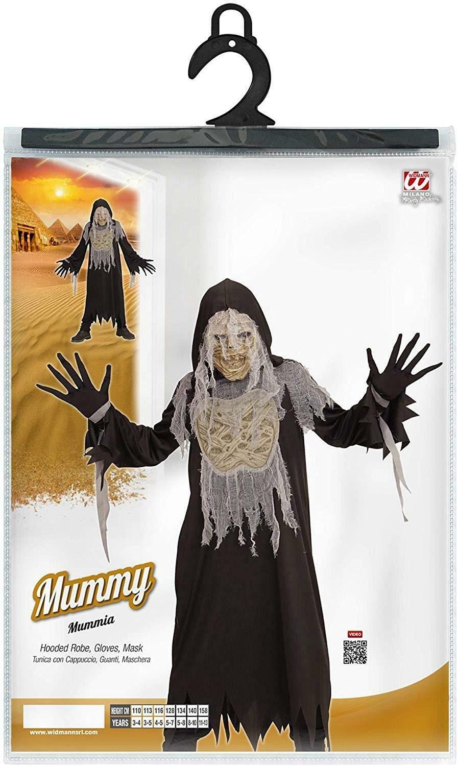 widmann costume mummia cm 140 taglia 8/10 anni
