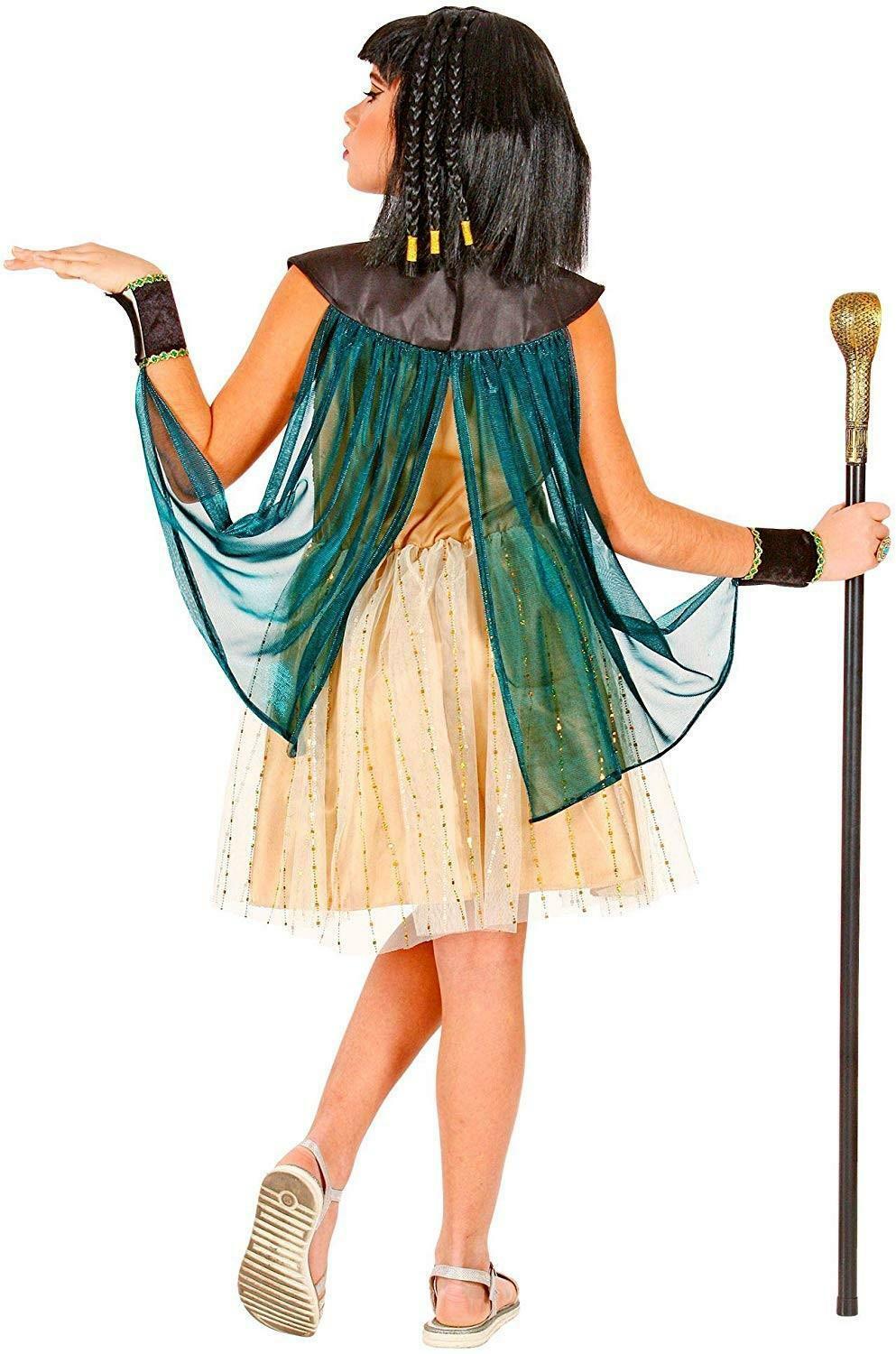 widmann costume regina egiziana taglia 5/7 anni