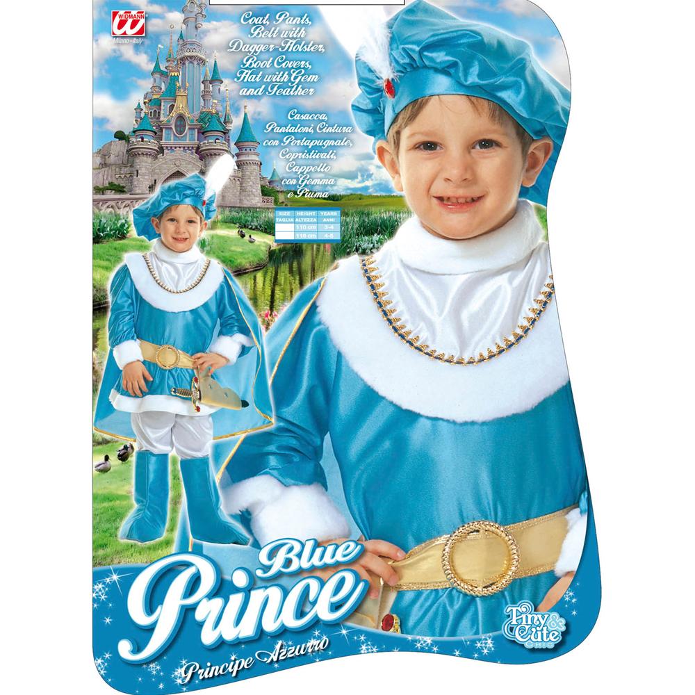 widmann costume principe azzurro taglia 4/5 anni
