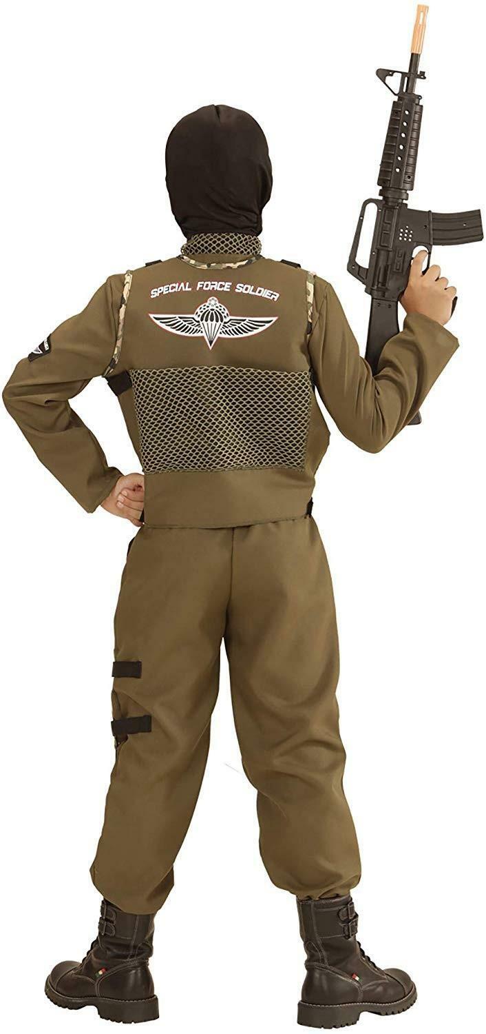 widmann costume paracadutista forze speciali taglia 4/5 anni