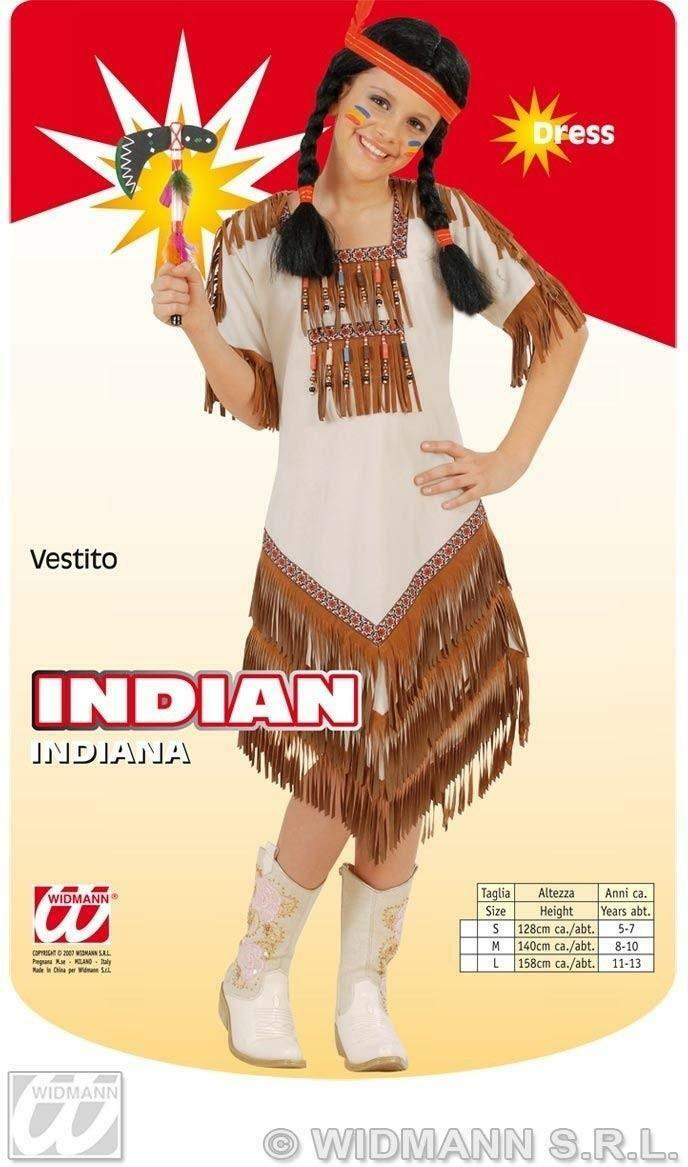 widmann costume indiana taglia 5/7 anni