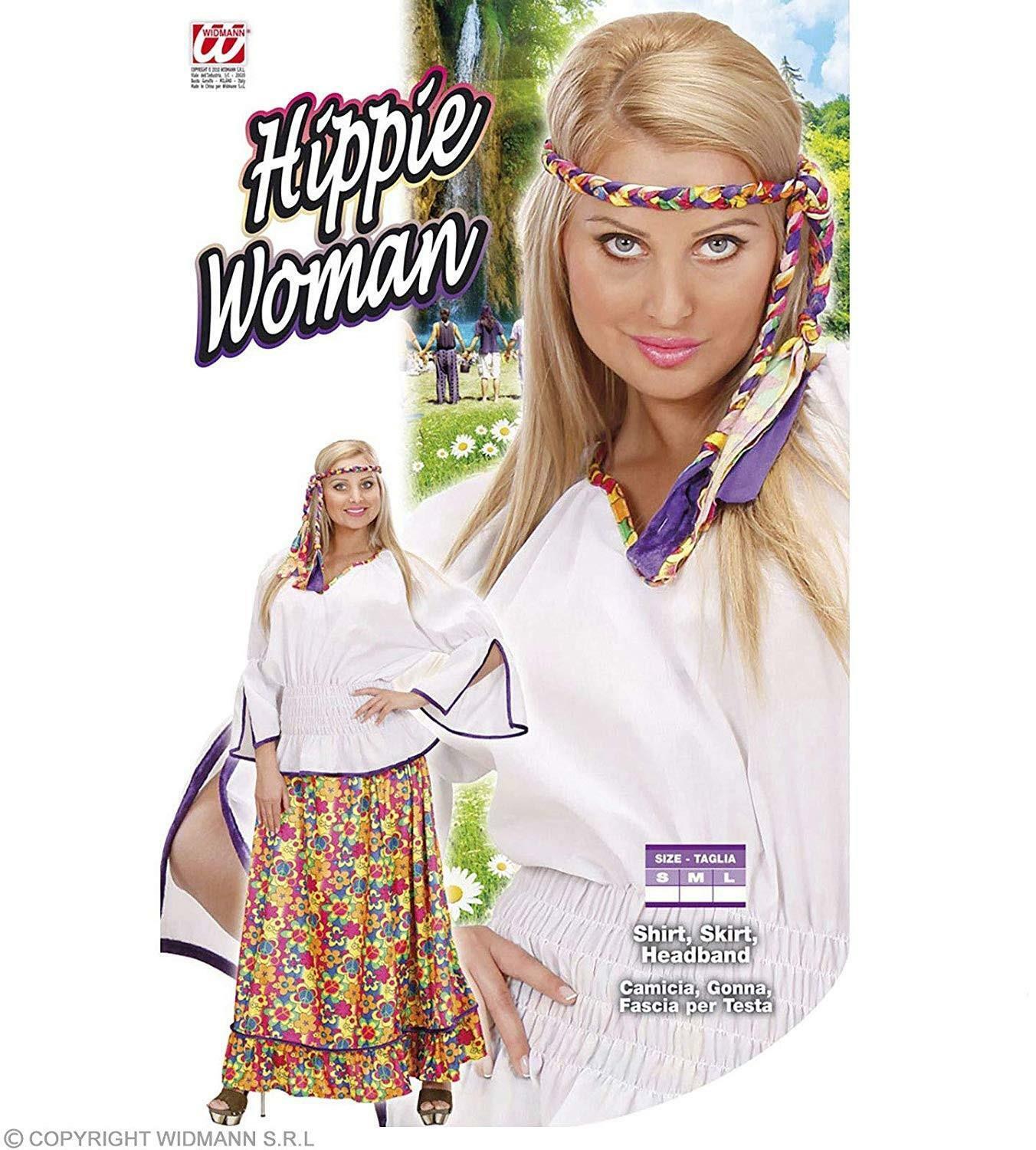 widmann widmann costume donna hippie taglia s