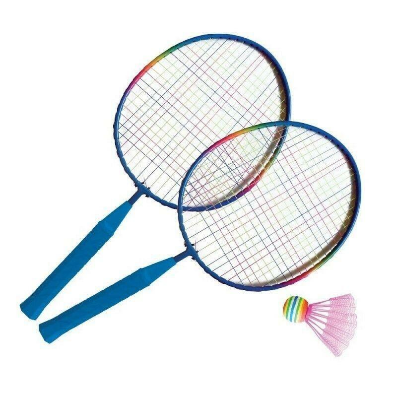 mandelli sport1 set badminton mini rainbow
