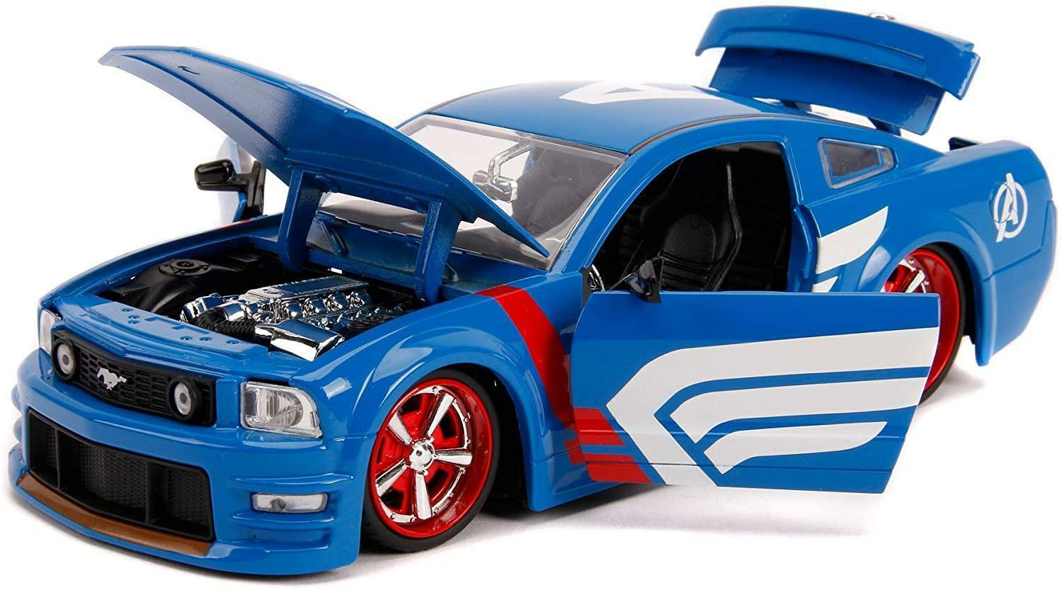 simba auto ford mustang gt captain america