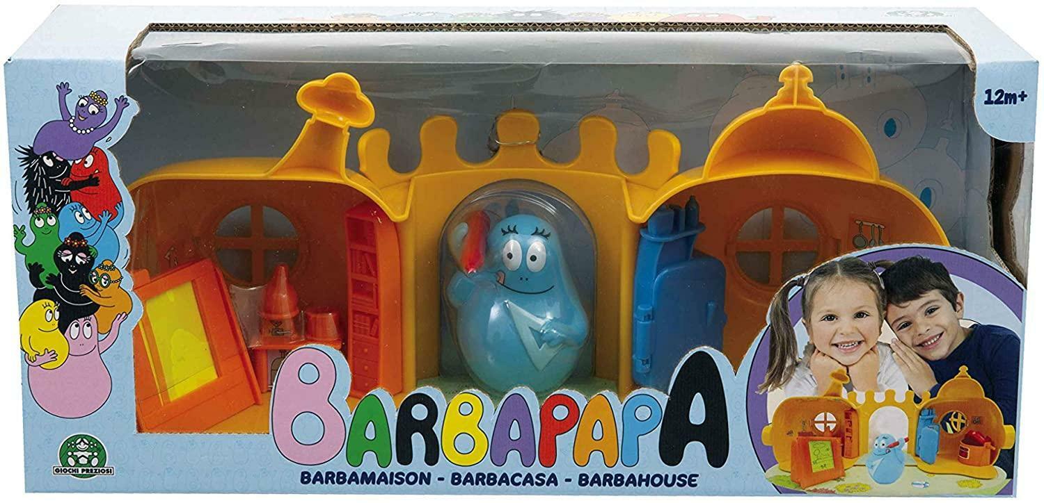 giochi preziosi barbapapa playset casa con personaggio