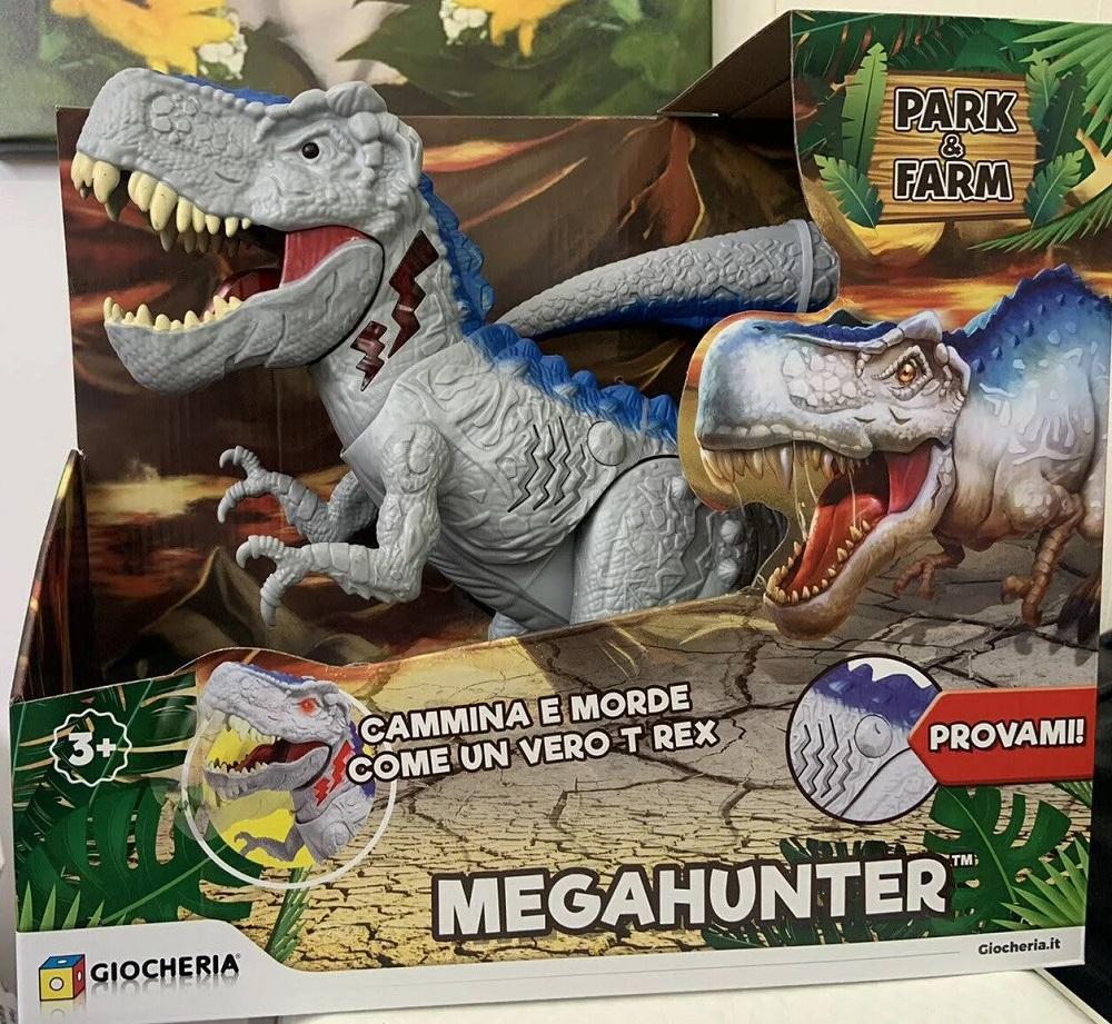 giocheria dinosauro t-rex megahunter