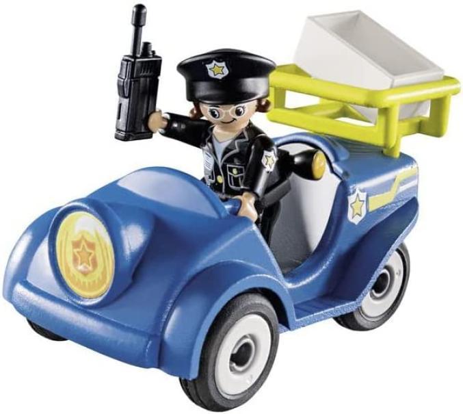 playmobil playmobil duck on call 70829 mini car della polizia