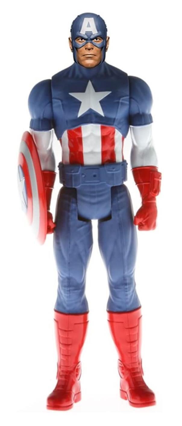 hasbro action figure captain america avengers assemble titan hero series