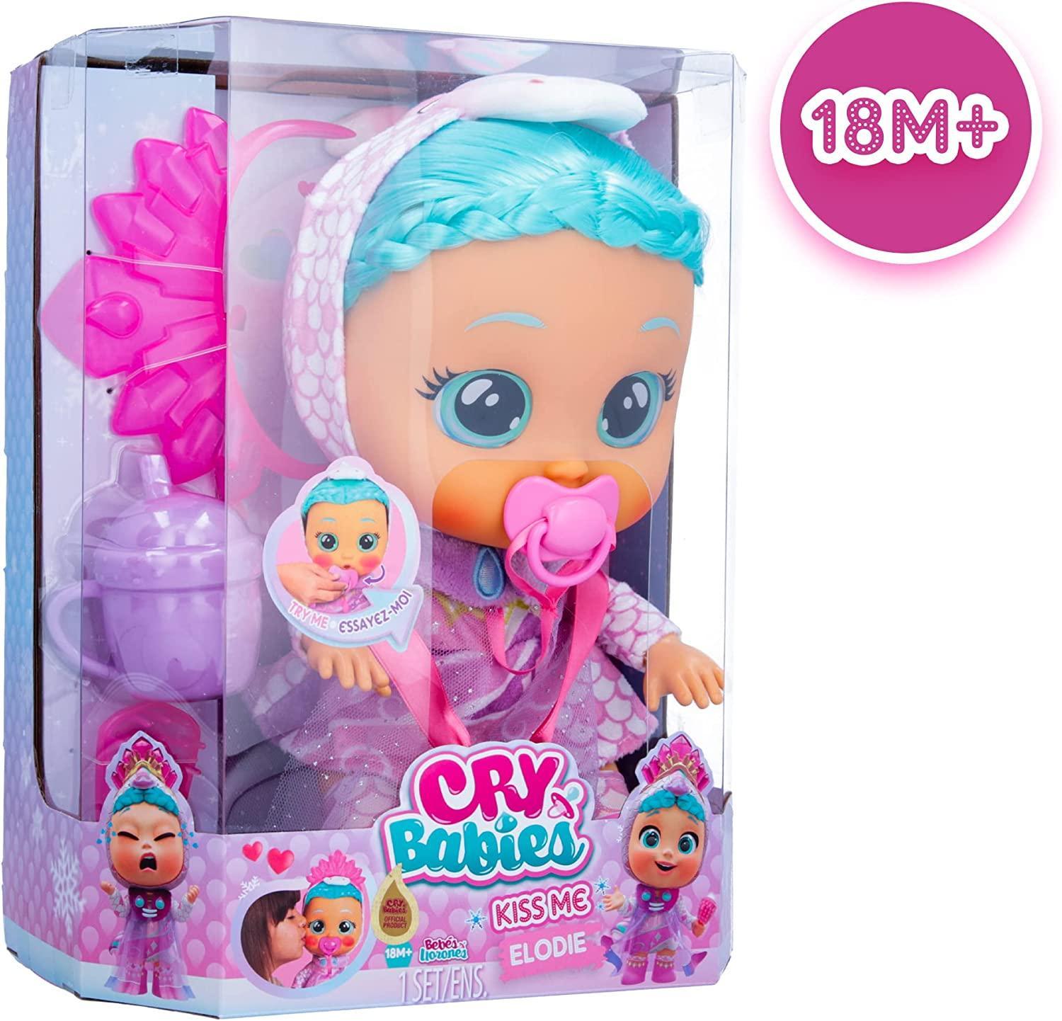 imc toys cry babies kiss me elodie