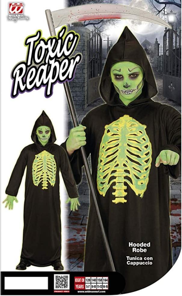 widmann costume toxic reaper taglia 11/13 anni