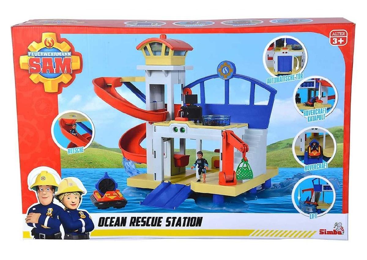 simba fireman sam ocean rescue station