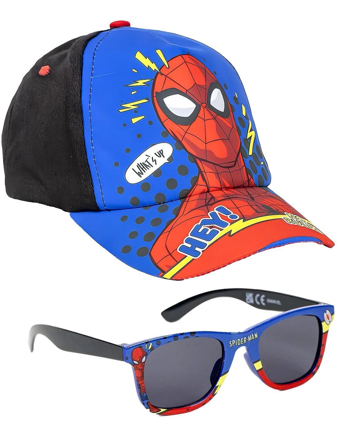 cerda cappellino e occhiali spiderman