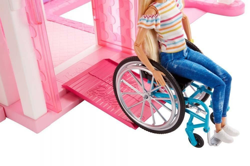 mattel mattel barbie sedia a rotelle