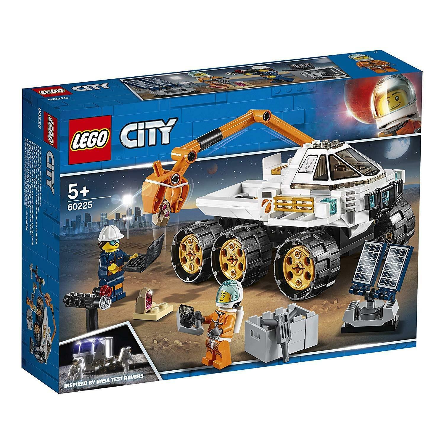 lego lego city 60225 - prova di guida del rover