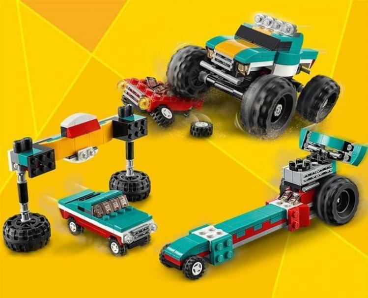 lego lego creator 31101 - monster truck
