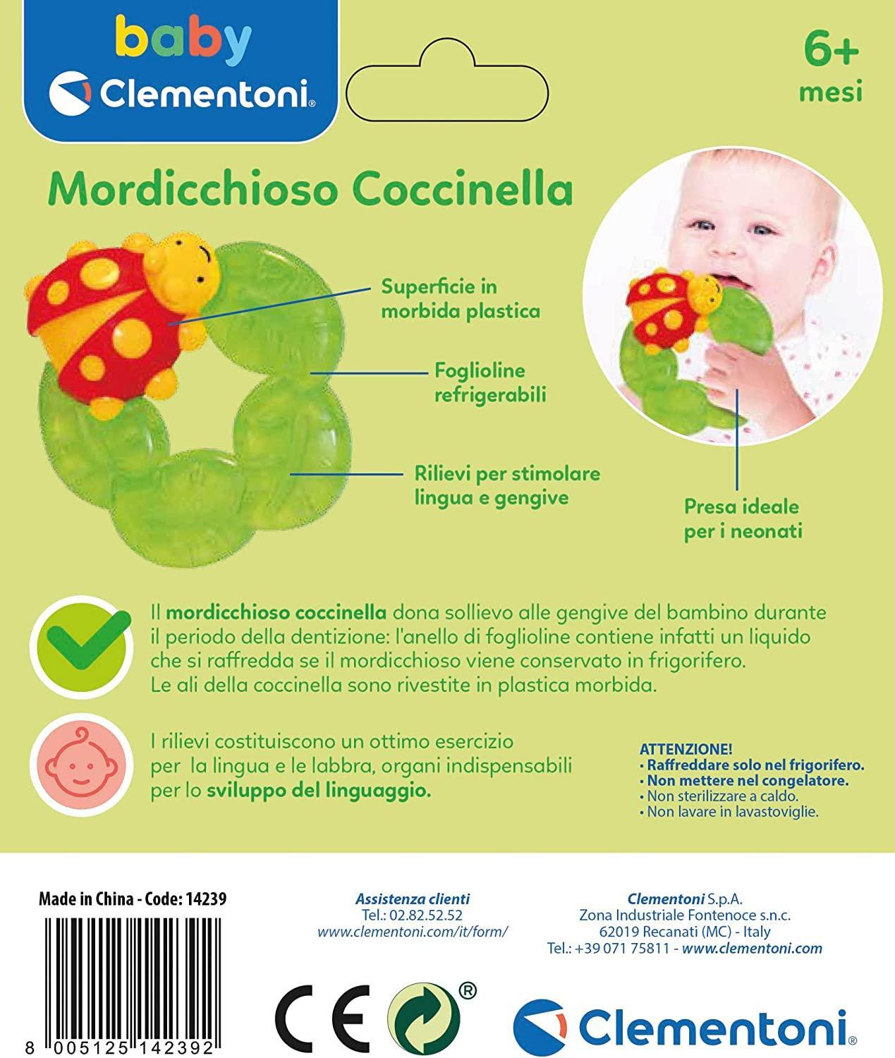 clementoni baby mordicchioso coccinella