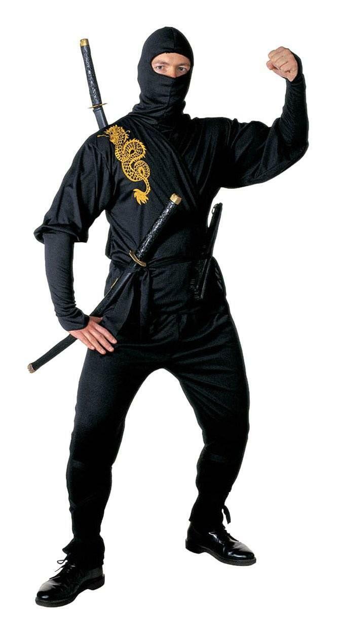 widmann widmann costume ninja drago nero taglia s