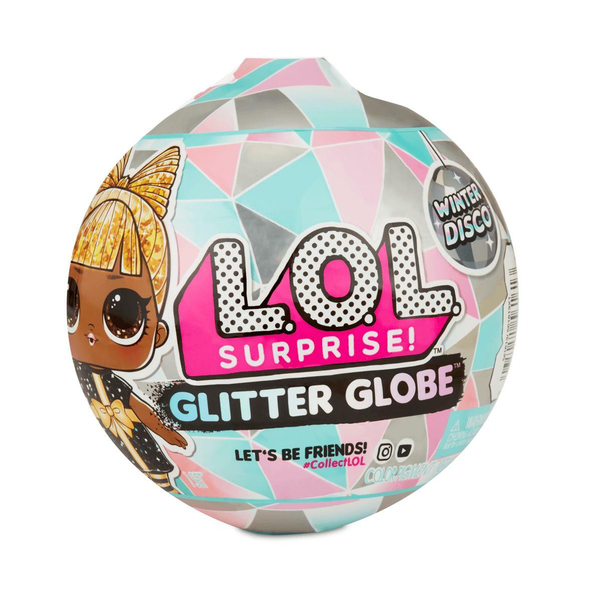 giochi preziosi lol surprise! glitter globe winter disco