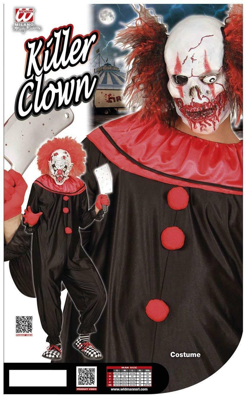 widmann widmann costume killer clown taglia l