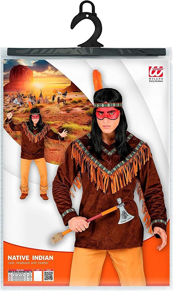 widmann costume indiano nativo taglia m