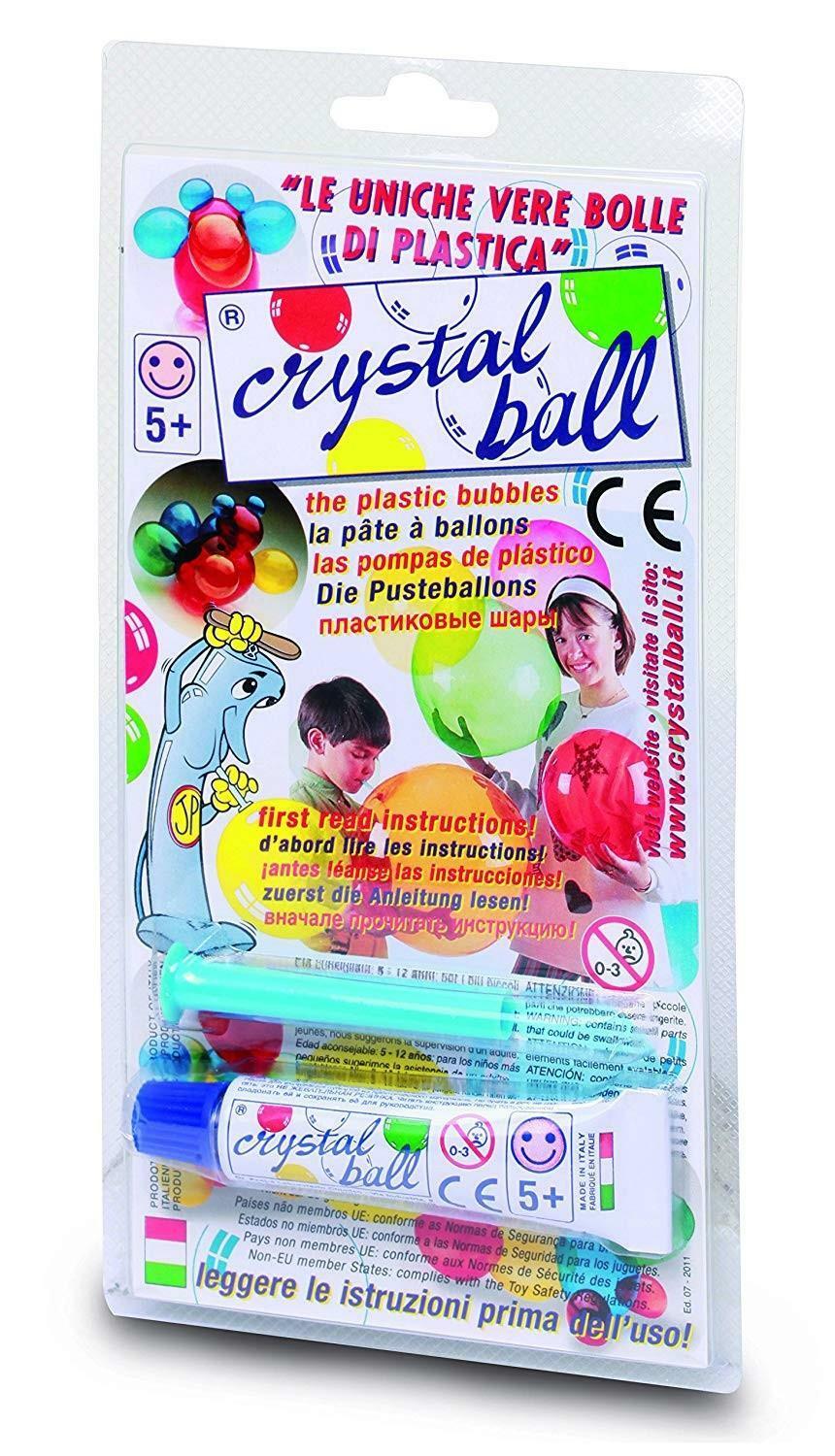 giocattoli crystal ball - tubetto gr 20 con cannello