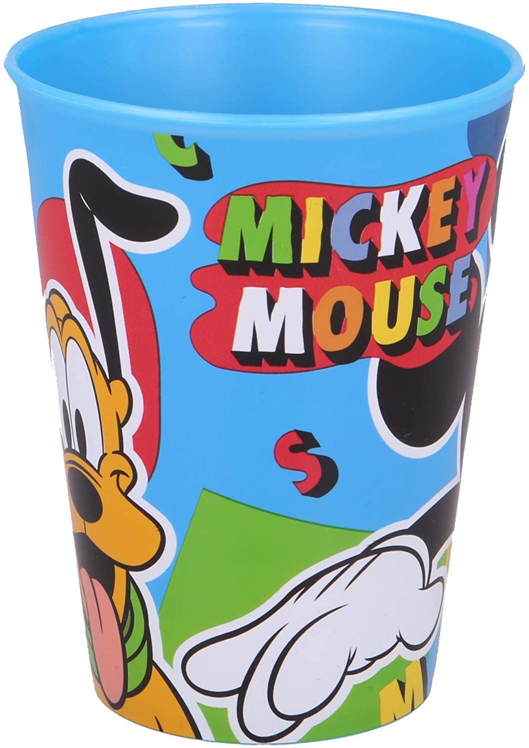 puzzleparty bicchiere in pp mickey mouse